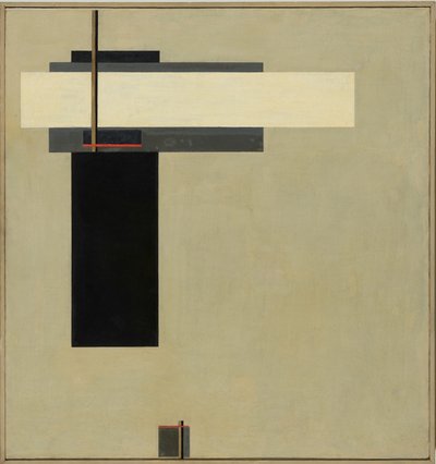 रचना प्राग GBA 4, c.1923 द्वारा Eliezer Markowich Lissitzky