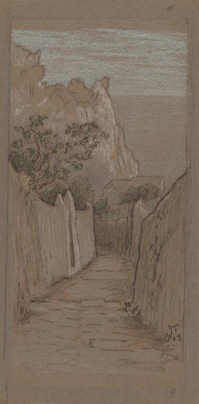 कैपरी, 1913। द्वारा एलीहु वेडर