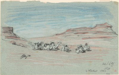 नील यात्रा, संख्या 20, 1890। द्वारा एलीहु वेडर