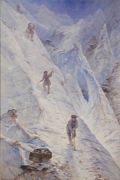 अल्पाइन पर्वतारोही, 1869। द्वारा एलिजा वाल्टन