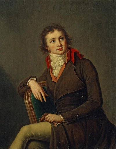 गणना पावेल अलेक्जेंड्रोविच स्ट्रोगनोव की पोर्ट्रेट 1774-1817, 1790 के दशक द्वारा एलिजाबेथ लुईस विगि लेब्रुन
