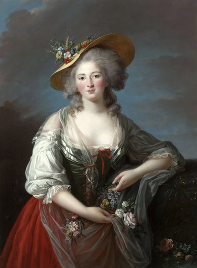 एलिजाबेथ फिलीपीन मैरी हेलेन डे बॉर्बन द्वारा Elisabeth Louise Vigee Lebrun