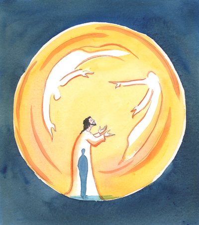 एक व्यक्ति जो भगवान के जीवन को बपतिस्मा के माध्यम से साझा करता है, और अनुग्रह की स्थिति में रहता है, वह निश्चित हो सकता है कि जब वह मसीह के नाम में पिता से प्रार्थना करता है, आत्मा में, वह सुनता है और उत्तर देता है, 2003 (w - co) द्वारा एलिजाबेथ वांगो