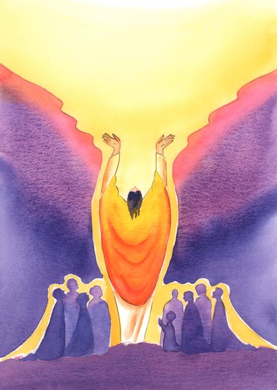क्योंकि यीशु मसीह परमेश्वर के साथ-साथ मनुष्य भी है, और मास, 2003 में हमारे बीच मौजूद है (कागज पर w - c) द्वारा एलिजाबेथ वांगो