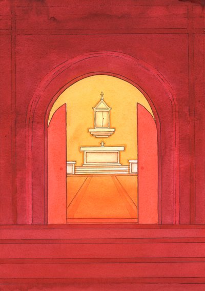 जीसस क्राइस्ट सही मायने में धन्य संस्कार के रूप में मौजूद हैं, २००४ (कागज पर w - c) द्वारा एलिजाबेथ वांगो