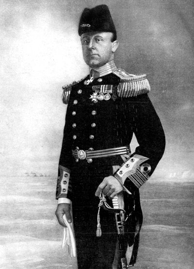 एडमिरल सर जॉन रशवर्थ जेलिसो, कमांडर-इन-चीफ, प्रथम विश्व युद्ध, 1914 द्वारा इलियट और फ्राई