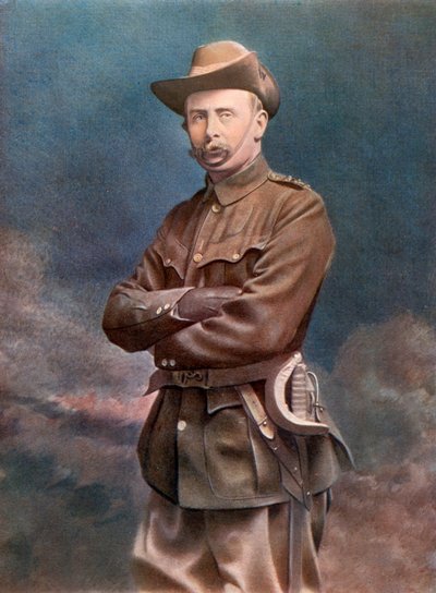 कर्नल डब्लू मैकिनॉन, सिटी इंपीरियल वॉलंटियर्स की कमान, 1902। द्वारा इलियट और फ्राई