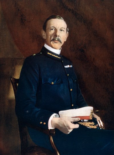 लेफ्टिनेंट जनरल सर HE Colvile, 9 वीं डिवीजन, दक्षिण अफ्रीका फील्ड फोर्स, 1902 के कमांडर। द्वारा इलियट और फ्राई