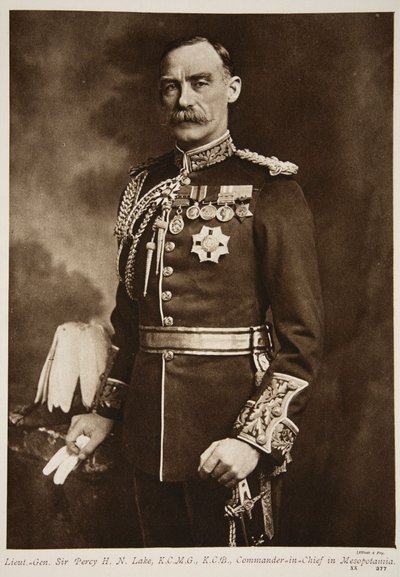 लेफ्ट-जनरल सर पर्सी एचएन लेक, 1914-19 द्वारा इलियट और फ्राई स्टूडियो