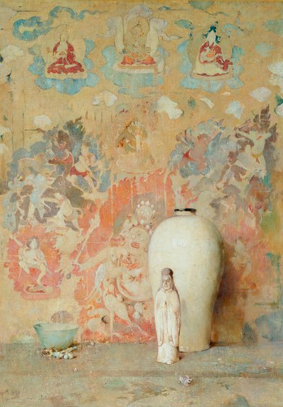 चित्र थिबेट से, c.1920 द्वारा एमिल कार्लसन