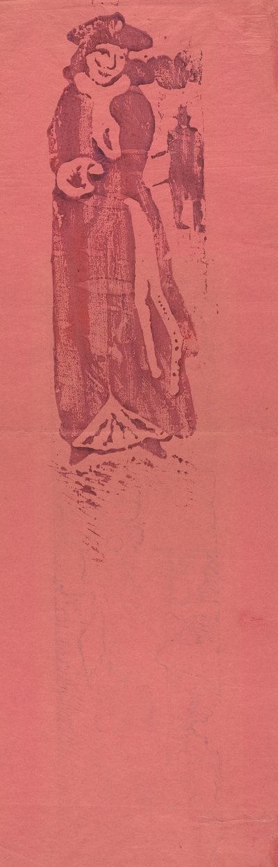 मफ़ वाली महिला द्वारा एमिल बर्नार्ड