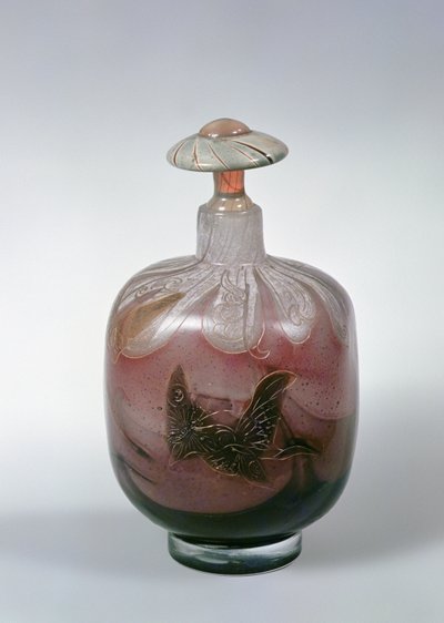 बोतल और डाट, c.1900 द्वारा एमिल गाले