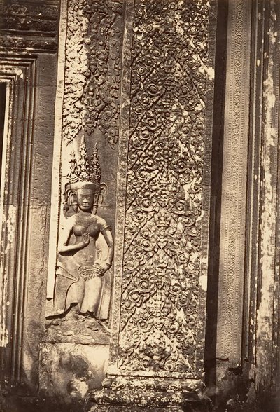 ग्रेट पैगोडा, 1866 का सजावटी विवरण। द्वारा एमिल गसेल