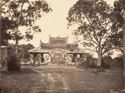 एड्रान के बिशप का मकबरा, 1866। द्वारा एमिल गसेल