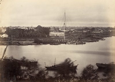 साइगॉन शीट नंबर 1, 1866 का दृश्य। द्वारा एमिल गसेल