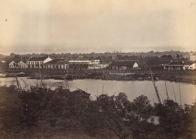 साइगॉन शीट नंबर 2, 1866 का दृश्य। द्वारा एमिल गसेल