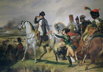 युद्ध की लड़ाई, 6 जुलाई 1809, 1836 द्वारा Emile Jean Horace Vernet