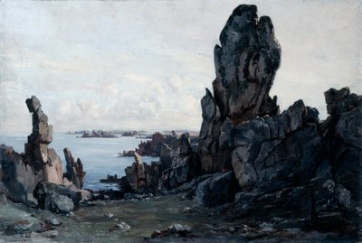 उशांत का द्वीप, 1885 द्वारा इमैनुएल लांसियर
