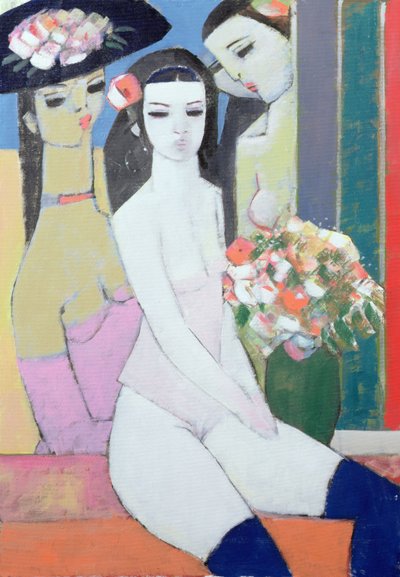 जोसफिन, 2008 (कैनवास बोर्ड पर तेल) द्वारा एंड्रे रोडर