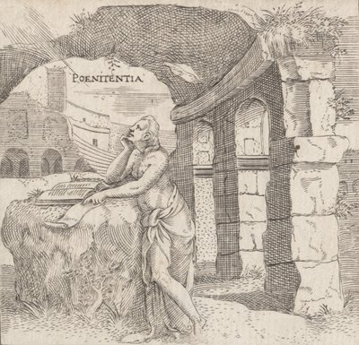 तपस्या तपस्या, सीए। 1545-50। द्वारा Enea विको