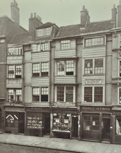 145-148 एल्डर्सगेट स्ट्रीट, लंदन, 1879 द्वारा अंग्रेजी फोटोग्राफर