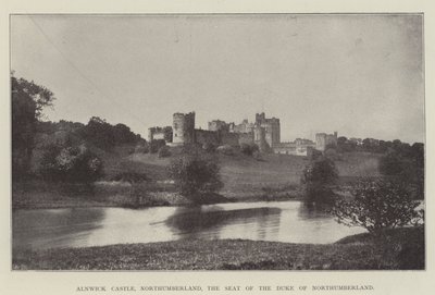 Alnwick Castle, नॉर्थम्बरलैंड, नॉर्थम्बरलैंड के ड्यूक की सीट द्वारा अंग्रेजी फोटोग्राफर