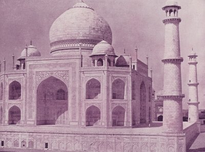 ताजमहल का एक और दृश्य द्वारा अंग्रेजी फोटोग्राफर