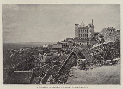 दक्षिण-पश्चिम से मेडागास्कर की राजधानी एंटानानारिवो द्वारा अंग्रेजी फोटोग्राफर