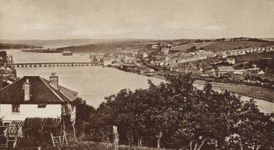 Upcott से Bideford, उत्तर की ओर देख रहे हैं (b/w फोटो) द्वारा अंग्रेजी फोटोग्राफर