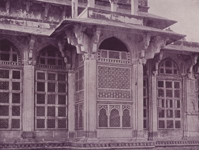 नक्काशीदार Fretwork विंडो, ग्वालियर द्वारा अंग्रेजी फोटोग्राफर