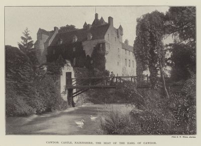 Cawdor कैसल, Nairnshire, Cawdor के अर्ल की सीट द्वारा अंग्रेजी फोटोग्राफर