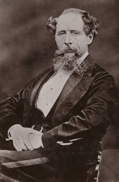 चार्ल्स डिकेंस (1812-1870), अंग्रेजी उपन्यासकार द्वारा अंग्रेजी फोटोग्राफर