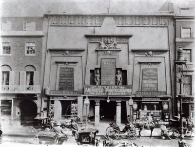 मिस्र हॉल, पिकाडिली 1895 द्वारा अंग्रेजी फोटोग्राफर