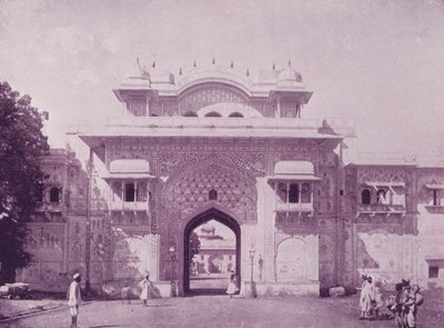प्रवेश महाराजा पैलेस, जेपोर द्वारा अंग्रेजी फोटोग्राफर
