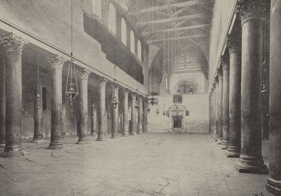 चर्च ऑफ द नैटिविटी में प्रवेश, सराय के उस स्थान पर, जहां ईसा मसीह का जन्म हुआ था द्वारा अंग्रेजी फोटोग्राफर