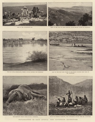 पूर्वी अफ्रीका में खोज, कैवेंडिश अभियान द्वारा English Photographer