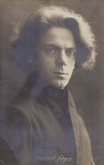 हर्बर्ट फ्रायर, अंग्रेजी संगीतकार और पियानोवादक (1877-1957) द्वारा अंग्रेजी फोटोग्राफर