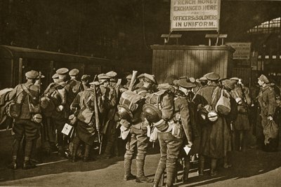 होमवर्ड बाध्य, उनके महान कार्य के साथ, 1918-19 समाप्त हुआ द्वारा अंग्रेजी फोटोग्राफर