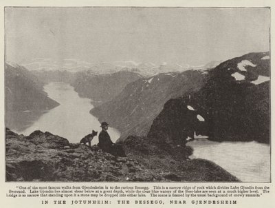 Jotunheim में, Gessendes, Gjendesheim के पास द्वारा अंग्रेजी फोटोग्राफर
