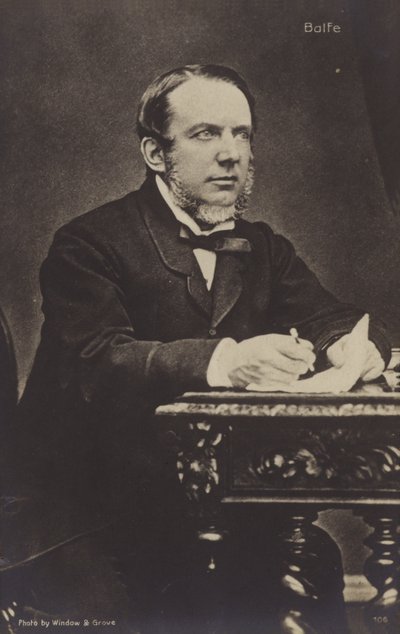 माइकल विलियम बाल्फ़, आयरिश संगीतकार (1808-1870) द्वारा अंग्रेजी फोटोग्राफर