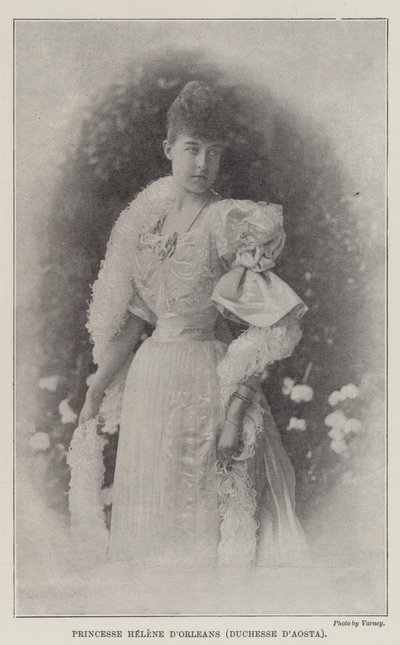 राजकुमारी हेलेन dOrleans (Aosta की Duchess) द्वारा अंग्रेजी फोटोग्राफर