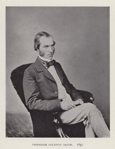 प्रोफेसर गोल्डविन स्मिथ, 1857 द्वारा अंग्रेजी फोटोग्राफर