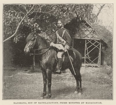 राजोइलिना, रेनिलैरिवोनी के बेटे, मेडागास्कर के प्रधान मंत्री द्वारा अंग्रेजी फोटोग्राफर