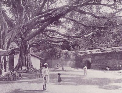 सैली पोर्ट गेट, जहां टीपू सुल्तान मारे गए थे, सेरिंगपटम द्वारा अंग्रेजी फोटोग्राफर