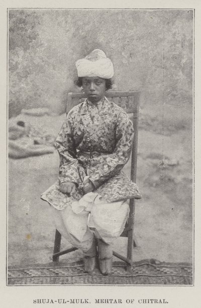 Shuja-ul-Mulk, Mehtar of Chitral  द्वारा अंग्रेजी फोटोग्राफर