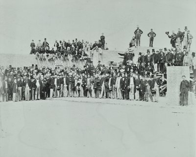 दक्षिणी बहिर्वाह सीवर, क्रॉसनेस: साइट पर गणमान्य व्यक्ति, 1865 द्वारा अंग्रेजी फोटोग्राफर