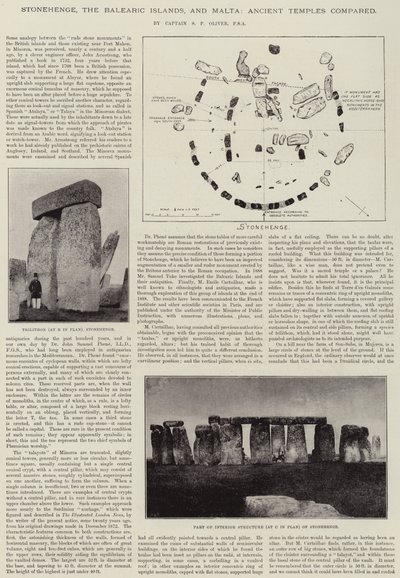 स्टोनहेंज, बेलिएरिक द्वीप और माल्टा, प्राचीन मंदिरों की तुलना में द्वारा English Photographer