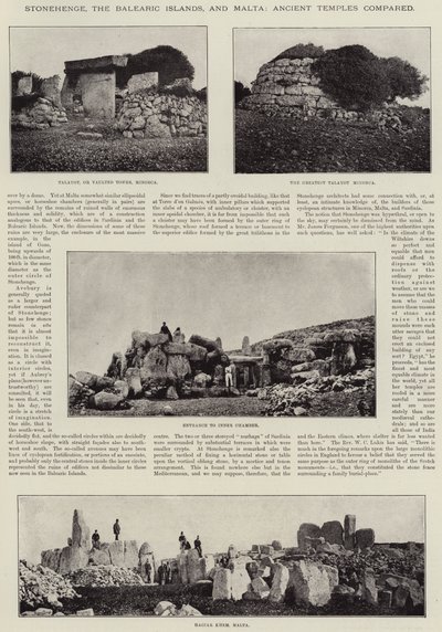 स्टोनहेंज, बेलिएरिक द्वीप और माल्टा, प्राचीन मंदिरों की तुलना में द्वारा English Photographer