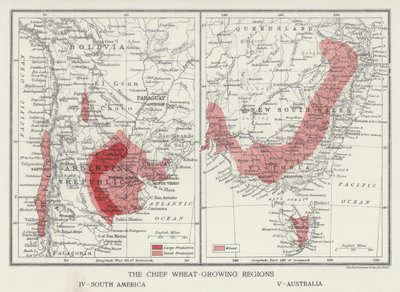 मुख्य गेहूं उगाने वाले क्षेत्र, दक्षिण अमेरिका, ऑस्ट्रेलिया (फोटो) द्वारा अंग्रेजी फोटोग्राफर