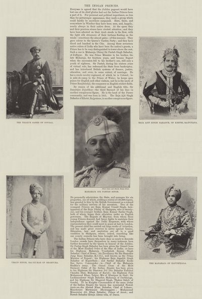 द इंडियन प्रिंसेस द्वारा English Photographer